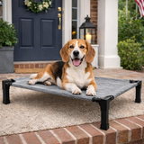 Elevated Cooling Dog Bed – Breathable Raised Mesh Dog Cot for Indoor & Outdoor Use