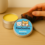 Natural Paw Balm for Dogs & Cats | Soothing Cream for Itchy, Dry, or Cracked Skin – Safe & Lick-Friendly