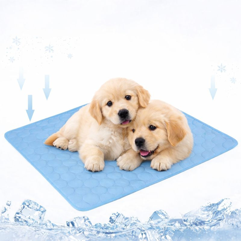 Dog & Cat Cooling Mat – Extra Large Self‑Cooling Pet Mat for Summer Heat