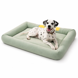 Cooling Dog Bed for Summer – Waterproof & Washable Pet Bed with Raised Edges