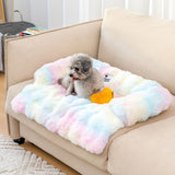 Fluffy Fuzzy Calming Dog Bed Sofa Protector Pet Mat