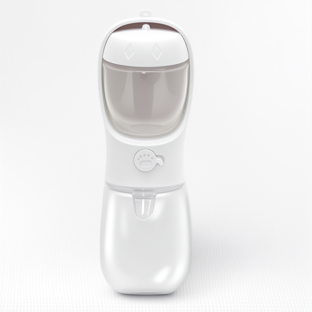 2-in-1 Portable Dog Water Bottle | Travel Hydration & Food Dispenser