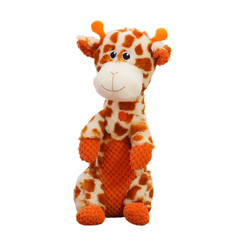 Robust Plush Dog Toy – Durable Squeaker Toy for Aggressive Chewers