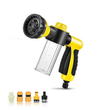 Dog Shower Sprayer with Soap Dispenser | 8 Water Modes & Adjustable Pressure