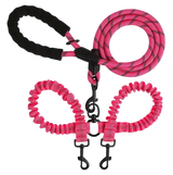 Two-Dog No-Pull 360° Swivel Leash | Tangle-Free Dual Dog Lead