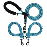 Two-Dog No-Pull 360° Swivel Leash | Tangle-Free Dual Dog Lead