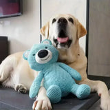 Calming Bear Plush Doy Toys For Heavy Chewers