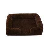 Plush Dog Bed | Anti-Slip, Washable & Durable Cozy Bed for Small to Medium Dogs