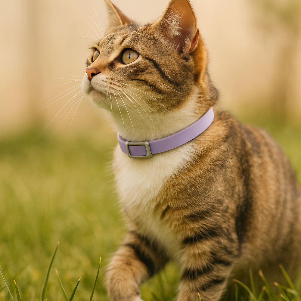 Natural Flea Collar for Cats | Safe Essential Oil Protection Against Fleas & Ticks