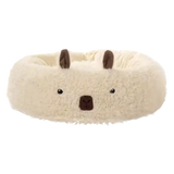 Cat Plush Bed | Winter Cozy Nest with Ears Design