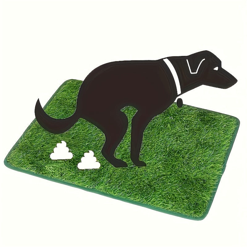 Washable Dog Grass Pee Pad – Reusable Artificial Turf Potty Training Mat
