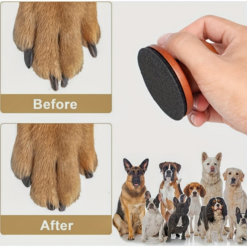 Manual Dog Nail Grinder for Safe Nail Trimming & Gentle Paw Grooming