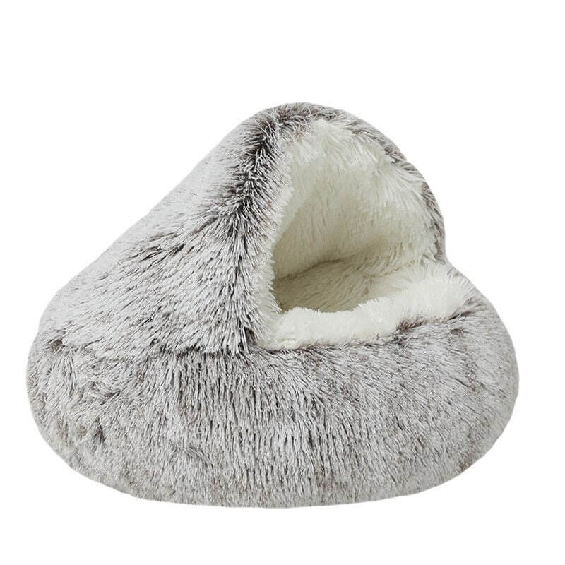 Calming Dog Cave | Plush Pet Bed – Cozy & Anxiety Relief