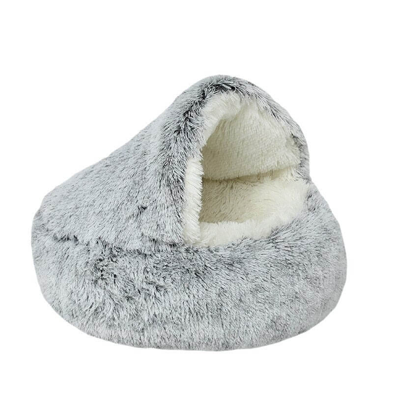 Calming Dog Cave | Plush Pet Bed – Cozy & Anxiety Relief