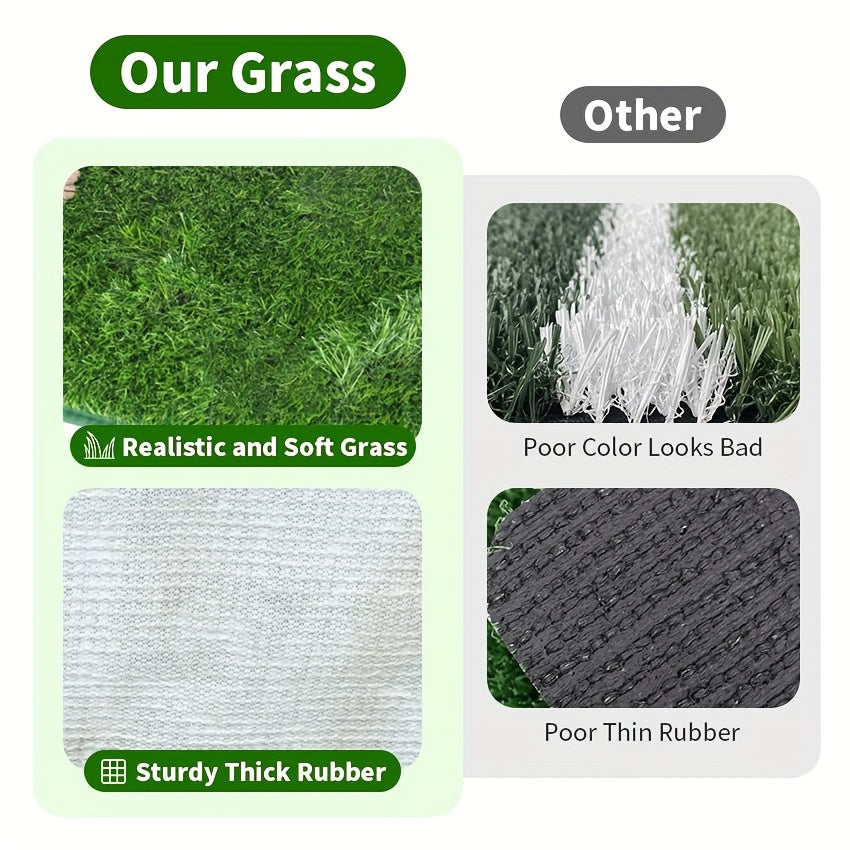 Washable Dog Grass Pee Pad – Reusable Artificial Turf Potty Training Mat