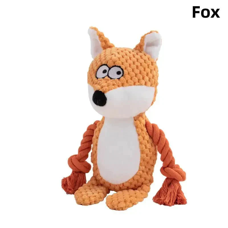 Dog Rope Plush Toy | Durable Tug & Chew – For Strong Chewers