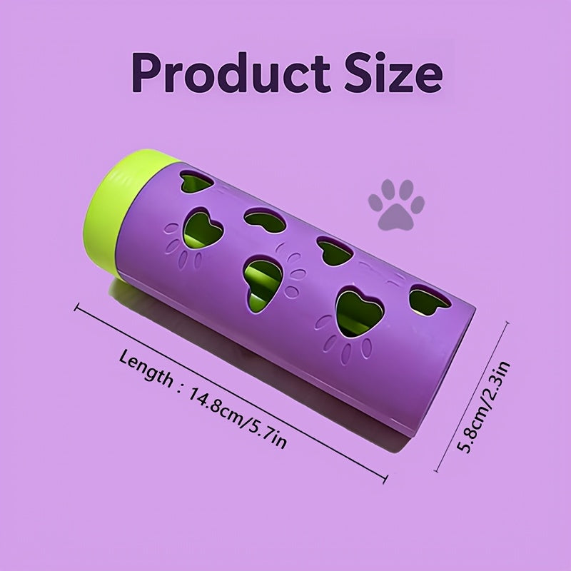 Interactive Dog Treat Dispenser Toy – Slow Feeder Puzzle Roller for Dogs & Cats