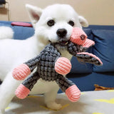 Immortal Squeaker Dog Toy - Tough Durable Plush for Aggressive Chewers