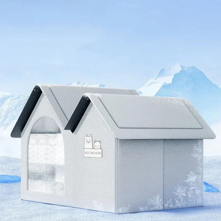 Cooling Cat House | Portable Summer Shelter for Cats – Breathable & Heat-Resistant Design