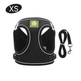 No Pull Dog Harness with Leash – Reflective & Breathable Adjustable Pet Harness for Dogs
